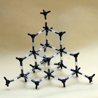 Crystal structure model Carbon Allotrope Diamond