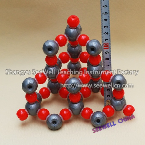 XCM-005:Crystal structure model Silicon Dioxide(SiO2)
