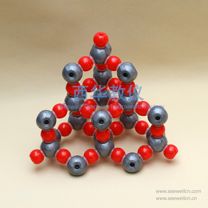XCM-005:Crystal structure model Silicon Dioxide(SiO2)