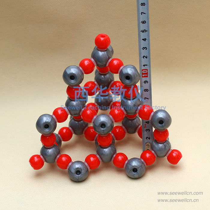 XCM-005:Crystal structure model Silicon Dioxide(SiO2)