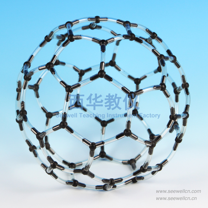 XCM-006-S:Crystal structure modelCarbon-60(C60)