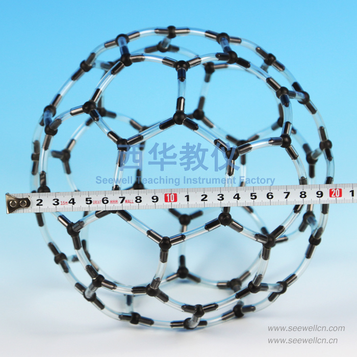 XCM-006-S:Crystal structure modelCarbon-60(C60)