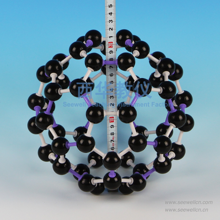 XCM-006:Crystal structure modelCarbon-60(C60)