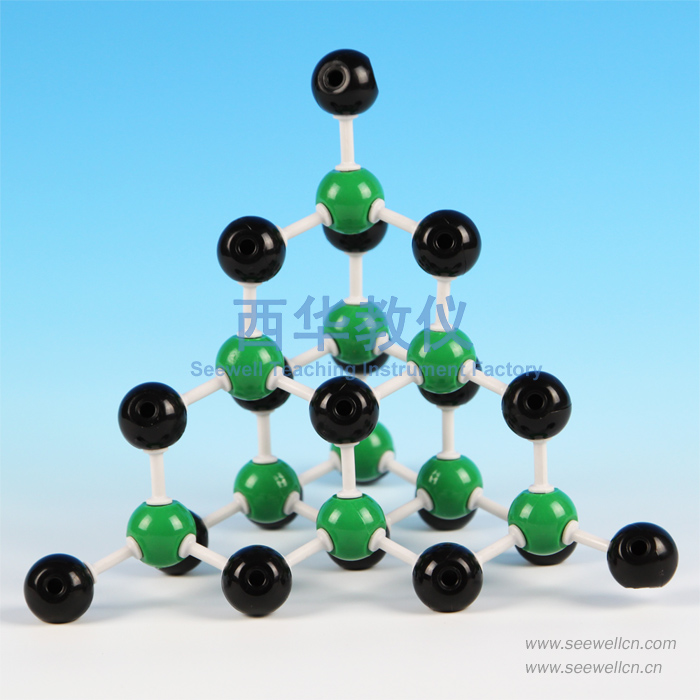 XCM-012: Crystal structure model Silicon carbide (Sic)