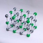 Ionic Crystal Structure model Sodium Chloride NaCl