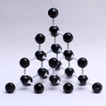 Crystal structure model Diamond