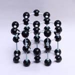 Crystal structure model Graphitel