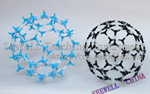 XCM-006:Crystal Structure Model Fullerene Carbon 60 C60