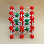 Crystal structure model Cesium Chloride(CsCl)