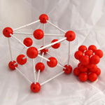 Crystal structure model Cesium Chloride(CsCl)