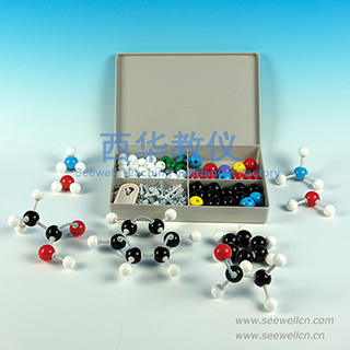 Swpeet 178 Pcs Molecular Model Kit for Inorganic Organic Molecular Model  Teach