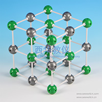 Ionic Crystal Structure model Sodium Chloride NaCl